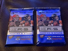 🔥 Lot Of 2 • 2014 Rookies & Stars Football 10 Card Retail Pack