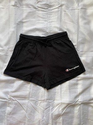 Champion Shorts Mädchen Größe 14 schwarz authentische Sportbekleidung Jugend