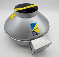 Fantech FG 6M EC Inline Centrifugal Fan 6" Duct 120V 60Hz EC Motor 364 CFM 49900