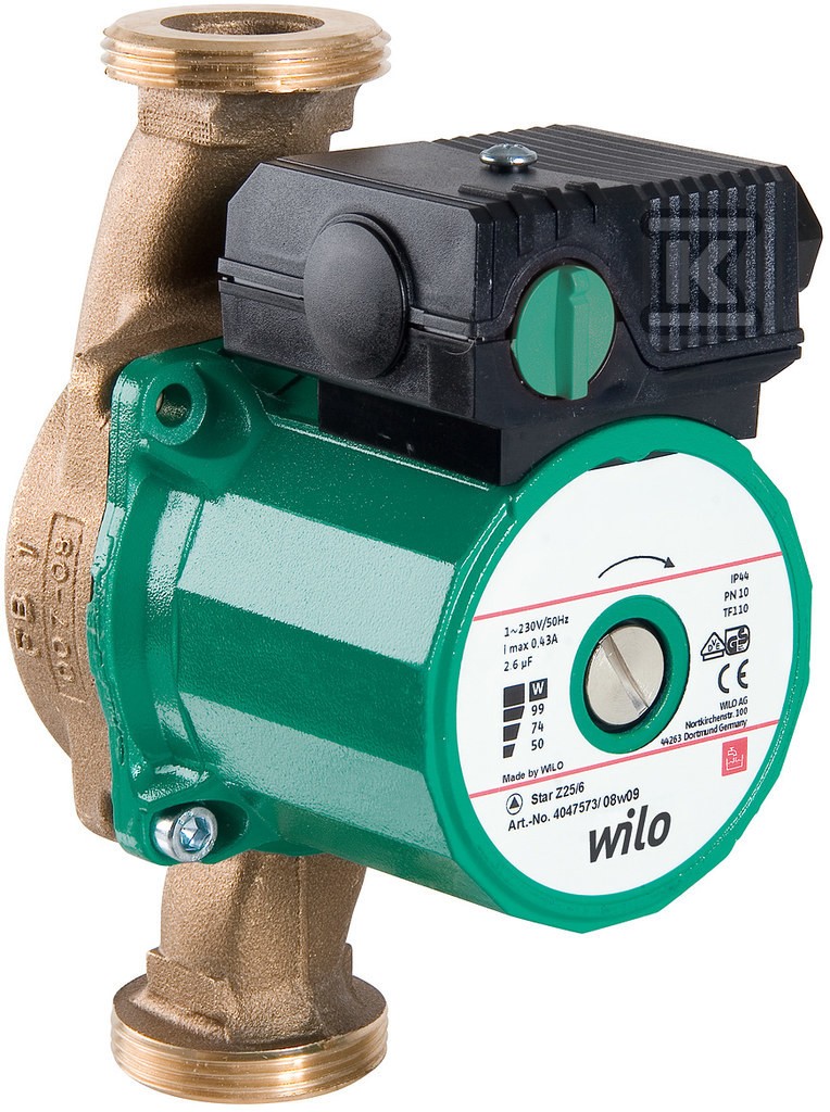 Wilo Bronze Wasserpumpe, Star-Z Typ 25/6-3 (Klarwasserpumpe) - Image 4