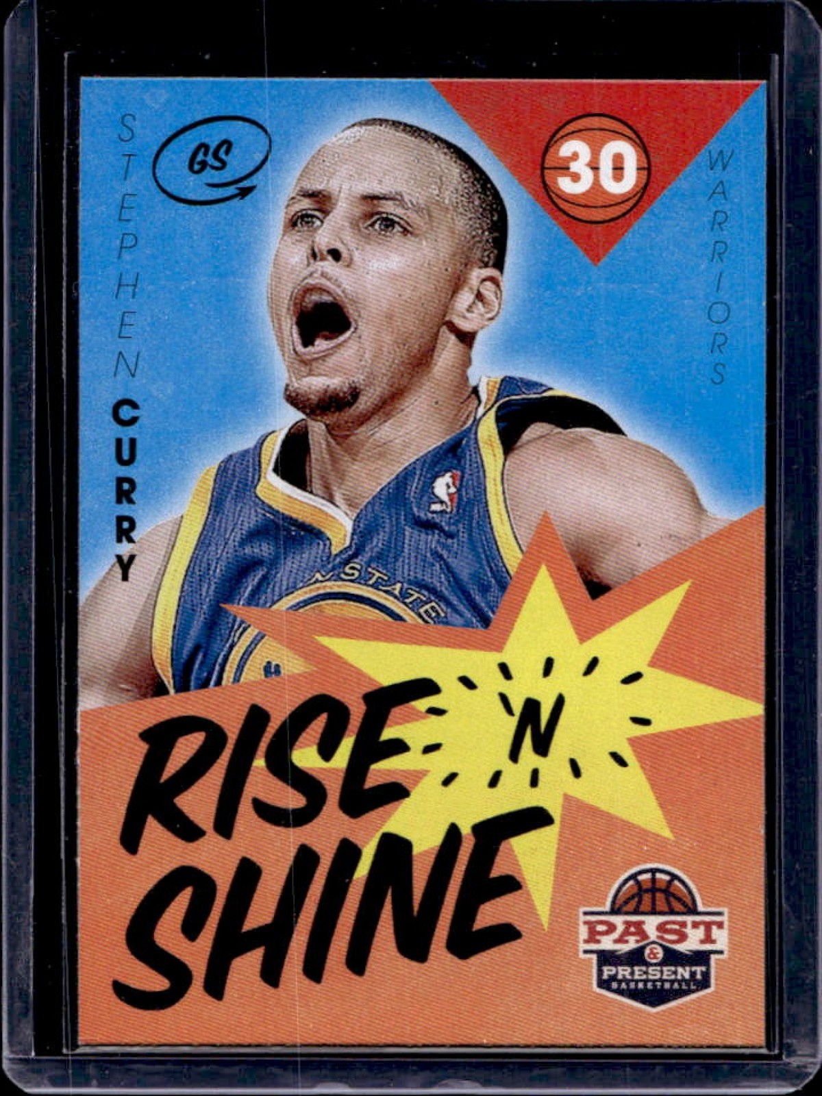 2012-13 Panini Past & Present Stephen Curry Rise 'n Shine #81 Warriors