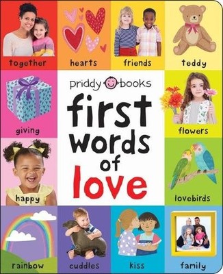 Roger Priddy First 100 Words of Love (Kartonbuch) First 100