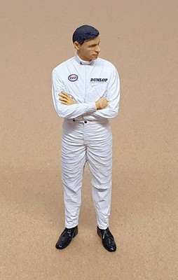 1/18 Scale - Jim Clark Painted Resin Figure Model