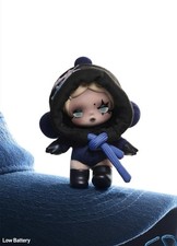 Pop Mart Skullpanda Off Mode Series Low Battery Plush Doll Pendant Blind Box