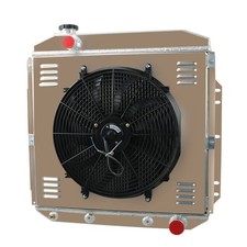 3row Radiatorfan Shroud For 1953-56 Ford F-100 F-250 F-350 Pickup V8 3.5l Truck