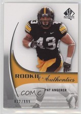 2010 SP Authentic Rookie Authentics 832/999 Pat Angerer #211 0m0