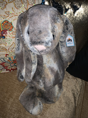Jellycat Huge Woodland Babe Chubby Bunny   US   EXCL BNWT VERY RARE    