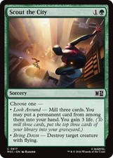 NM Scout the City, MTG, Super Heroes, Magic the Gathering, 817