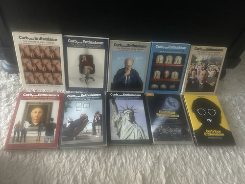 Curb Your Enthusiam, Season 1-10, On DVD's Some New, All Mint Condition