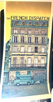 The French Dispatch    Tim Doyle SUPER RARE - Wes Anderson