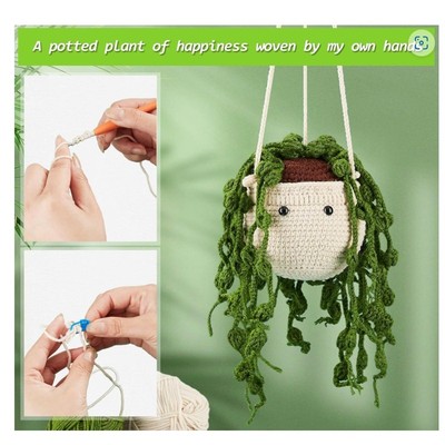 Crochet Starter Kit Step-by-Step Video Tutorials, 40%+ Yarn (String of Pearls)