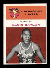 1961 Fleer #3 Elgin Baylor RC EX+ X3177759