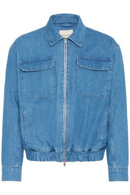 Blend Herren Jeansjacke Frontzipper Langarm Urbanwear Casualstyle Fit