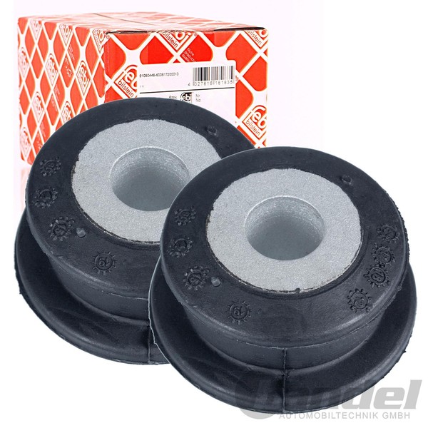 2X Febi Lagerung AchskÖRper Vorne Passend FüR VW Golf 4 Bora NEW Beetle Audi A3-image