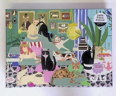 Glamour Cats 1000 Piece Puzzle Galison: