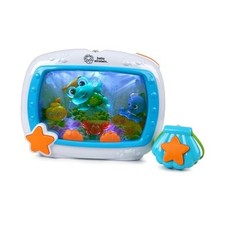 Sea Dreams Soother Musical Crib Toy and Sound Machine, Newborn and up Blue