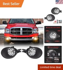 High Visibility Fog Light Kit For Ram Trucks - Saedot Approved With Wiring Kit High Visibility Fog Light Kit For Ram Trucks - Saedot Approved With Wiring Kit