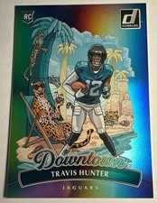 2025 Panini Donruss DOWNTOWN Travis Hunter #13 RC SSP Jaguars - Duval🔥
