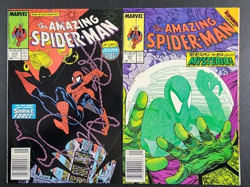 Amazing Spider-Man #310 & 311  VF  Marvel Comics 1988  NEWSSTANDS  McFarlane Art