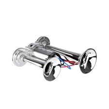 12v Super Loud Dual Trumpet Train Air Horn Compressor Kit For Trucks Car Boats