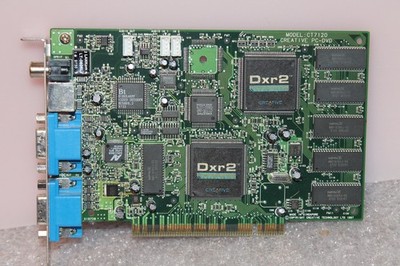 Creative CT7120 Dxr2 DynamicXtended PC-DVD Decoder Karte Card PCI VGA