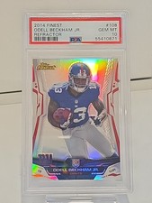 2014 Topps Finest - Odell Beckham Jr. #108 Refractor (RC)
