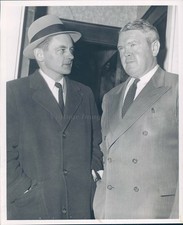 1959 Photo Chief District Attorney James O DEA Business Men Suit Tie