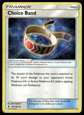 Pokemon Choice Band SM - Guardians Rising - 121/145 MP