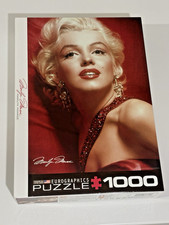 EUROGRAPHICS --- 1000 PIECE JIGSAW PUZZLE --- MARILYN MONROE --- MADE IN USA