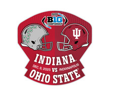 2025 Indiana Hoosiers Ohio State Buckeyes BIG 10 Championship Game Lapel Pin