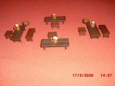 PLAYMOBIL  -  Möbel Tisch  Bank Stuhl  für Ritter  Römer  Gallier Wikinger Krug