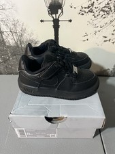 Nike Air Force 1 Low Easy On TD Toddler Sneakers Black 8c FN0236-001