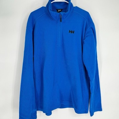 Helly Hansen Polartec Fleece Mens 2XL Fleece 1/4 Zip Sunday River Embroidery
