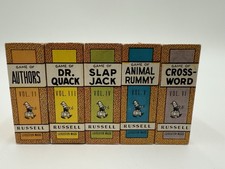 Vintage 1930s Near Complete Library of Games by Russell