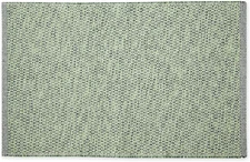 Woven Recycled Yarn Rag Rug Collection Miniature Diamonds, 2X3', Hunter Green