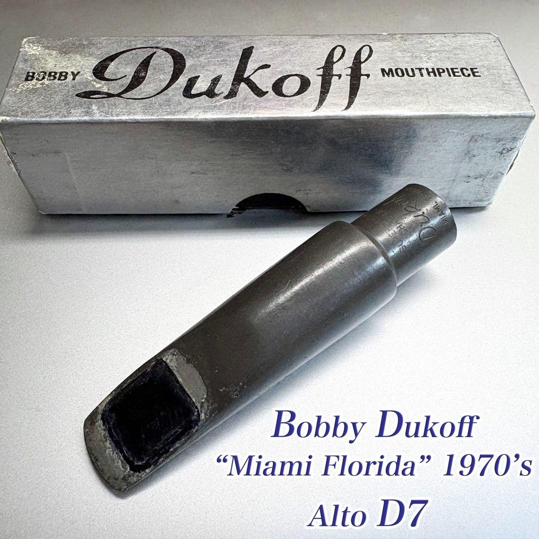 70年代 Dukoff Miami Florida D7⭐︎ Mysterious item] 70's black Dukoff D7 for alto | eBay
