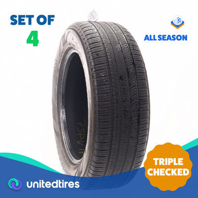 Set of (4) Used 255/60R20 Pirelli Scorpion Zero LR 113V - 5-6.5/32