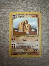 Carte Pokémon Dugtrio Set Base Non Holo Rare Con Regalo Bonus
