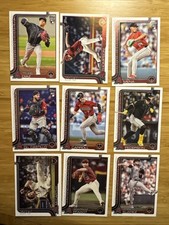 2025 Topps Series 1 - Arizona Diamondbacks Team Lot - 9 Cards inc Corbin Carroll