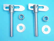 PREMIUM 2 x  M12 x 75mm Antiluce Drop Catch Lock Fastener Tailgate Trailer
