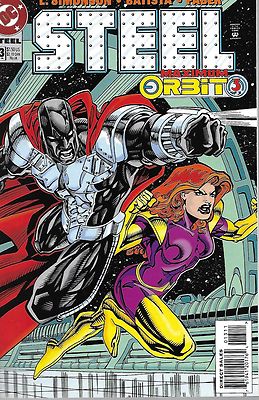 DC (1995) STEEL #13 - March - ''Maximum Orbit 3 of 3'' -- 9.4 NM