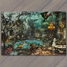 Art Print Collage Super Unusual Strange Weird Wild Tableaus Layered Fanciful Fun
