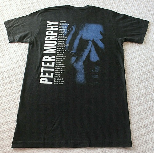 PETER MURPHY, Godfather of Goth Concert Tour T-Shirt, Size M - Picture 5 of 8