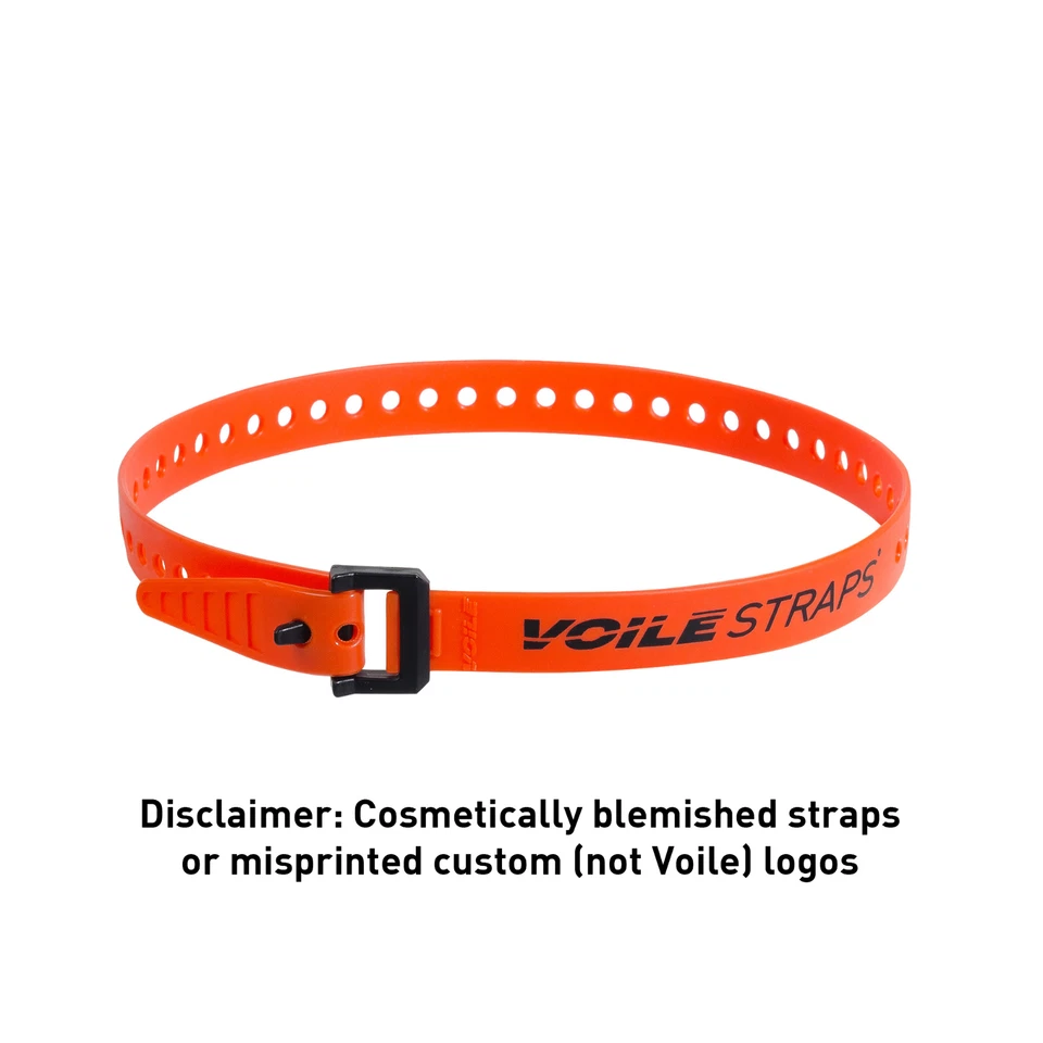 Voile Straps Nylon Buckle, 25 inch, Cosmetic Blems, Custom Misprints