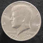 1976 P Bicentennial Kennedy, JFK Half Dollar - FREE SHIPPING (US456)