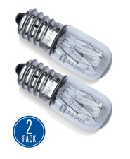 10W Fridge Light Bulb E14 SES Small Edison Screw Appliance Lamp Replacement X 2