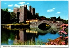 Postcard Bunratty Castle, situated between Limerick & Shannon Airport - Ireland