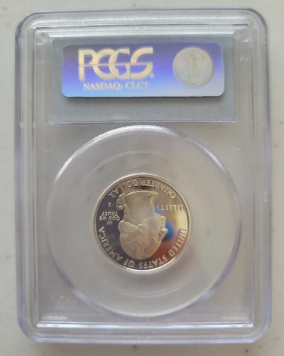 2005- S PCGS PR69DCAM OREGON SILVER STATE QUARTER COIN - Picture 2 of 3