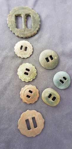 Very rare Ancient decorative copper horse harness. Please read description L123z