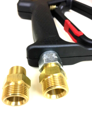 #ad #ad 2 pcs M22 14mm x 3 8 NPT Plug Adapter Pressure Washer Guns 3 8quot; $12.99